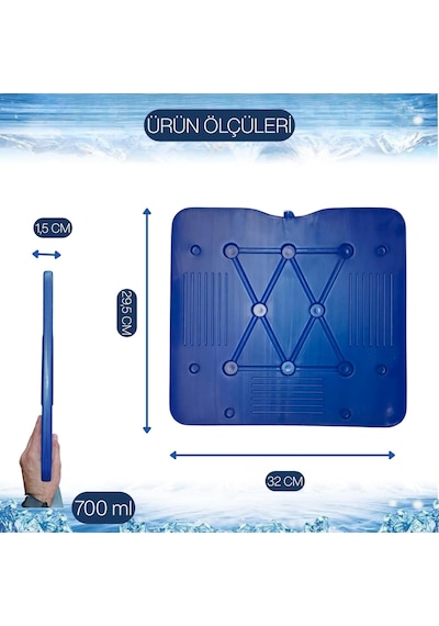 K-700 Buz Aküsü İce Pack Mavi
