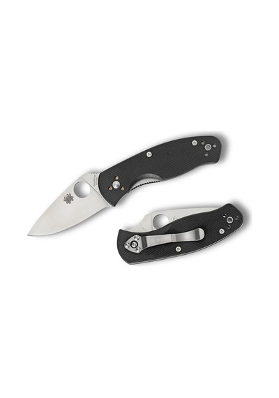 Spyderco Persistence Black G-10 Plainedge Kamp Çakı Siyah