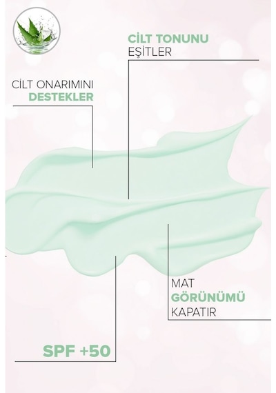 Uraw Aloe Vera Kuru Atopik Ciltlere Özel Doku Yenileyici Güneş Kremi SPF50+ 50 ML