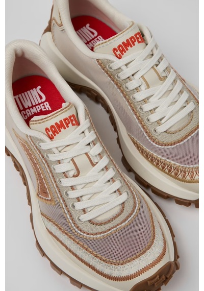 Camper Twins Kadın Spor Ayakkabı K201865-002 Bej