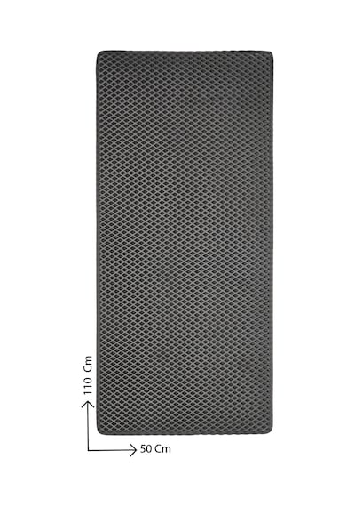 50x110 Cm Hücreli Kedi Kumu Paspası Kedi Matı Kedi Tuvalet Önü Paspası Koyu Gri