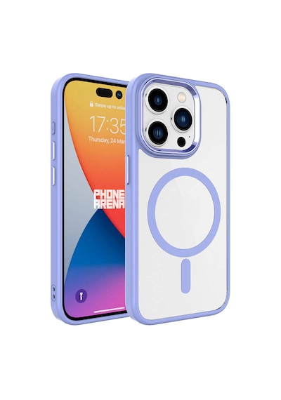 Teleplus Apple Uyumlu iPhone  15 Pro Max Kılıf Krom Magsafe Tpu Kapak