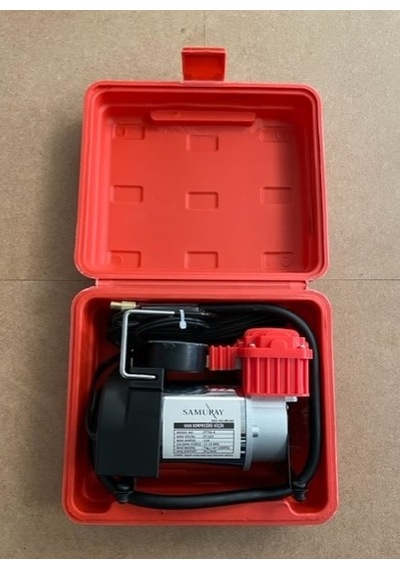 Samuray 12volt Mini Kompresör Güçlü Araç Kompresörü 100psi