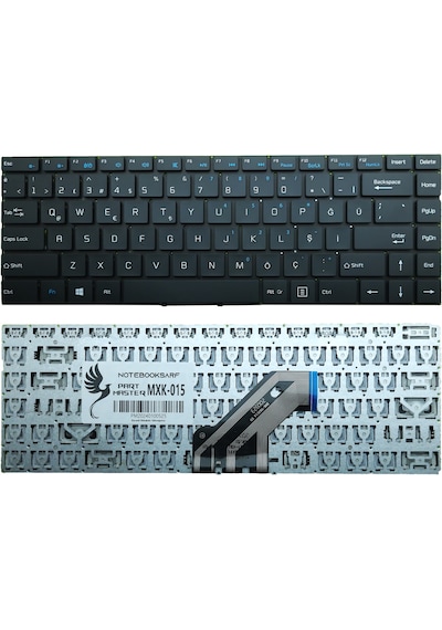 Casper Nirvana C350.4000-4t00t Uyumlu Notebook Klavye Ver.2