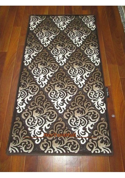 Serisonu Halı Bianco 5425Bkahve 80X150Cm