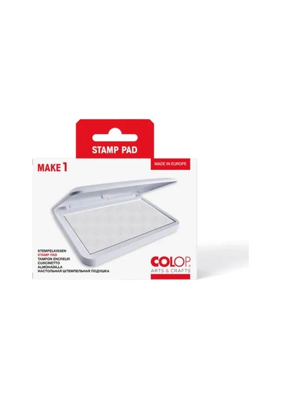 Colop Make 1 Stampa - Buzlu Beyaz Siyah