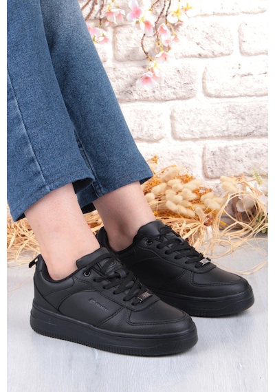 M.p 252 6049 Rahat Hafif Orijinal Ürün Kadın Sneaker Spor Ayakkabı Siyah