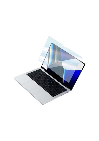 Apple Uyumlu MacBook Pro M4 Ekran Koruyucu 16.2 İnç Nano Şeffaf