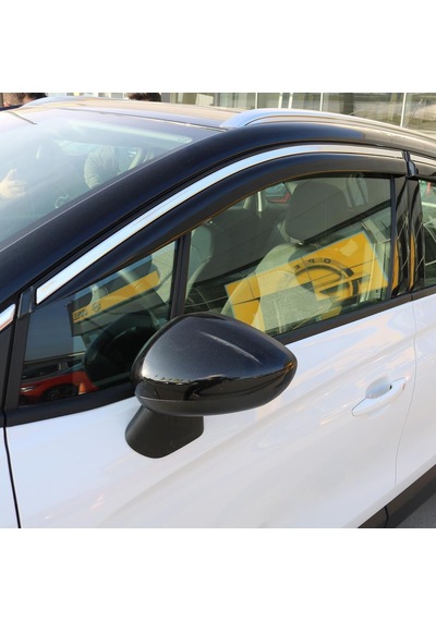 Opel Crossland Ferrous Kromlu Cam Rüzgarlığı 4 Parça 2021 Ve Üstü