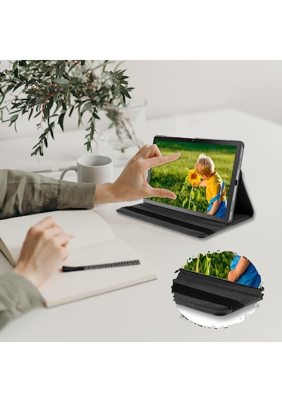 Honor Pad X8a 11 İnç Uyumlu Tablet Kılıf 360 Standlı Kapaklı Zırh