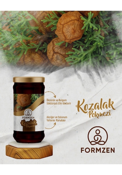 Formzen Kozalak Pekmezi 800 G Servi Kozalağı & Dut Pekmezi Karışımlı