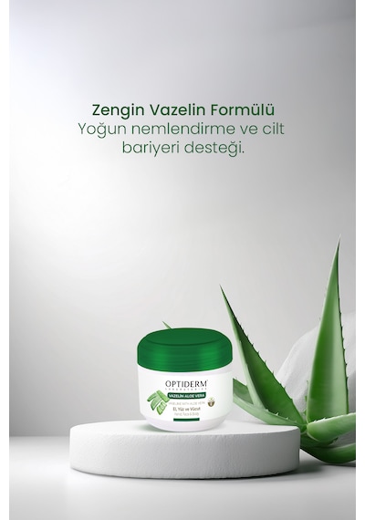 Optiderm Vazelin Aloe Vera 100 Ml