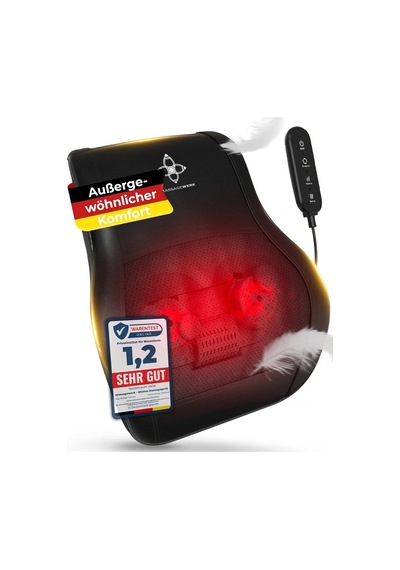 Massagewerk Shiatsu Sırt Ve Boyun Masajı Isı Fonksiyonlu Elektrikli Boyun Masajı Ergonomik, Kas Gerginliğini Ve Ağrıyı Gidermek İçin İdeal Gri Massagewerk Shiatsu Sırt Ve Boyun Masajı Isı Fonksiyonlu Elektrikli Boyun Masajı Ergonomik, Kas Gerginliğini Ve Ağrıyı Gidermek İçin İdeal Gri