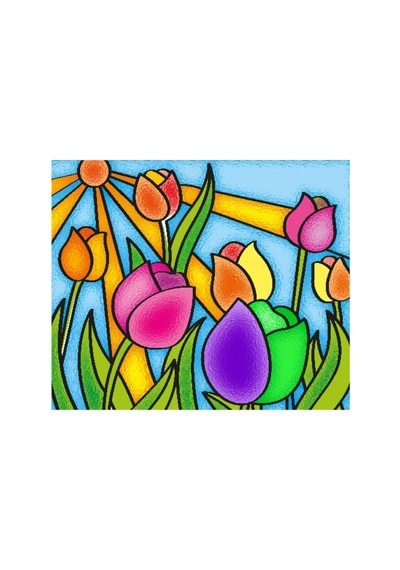 5001 Glass Painting / +6 Yaş