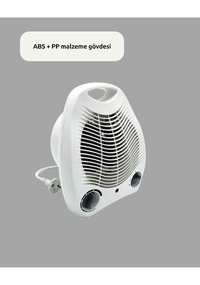 Hnrlıshp Mini Elektrikli Isıtıcı 2000w Güç, Fanlı Isıtma, 3 Isı Modu