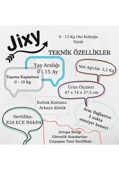 ABC Design Jixy Hug Ana Kucağı / Taşıma Koltuğu