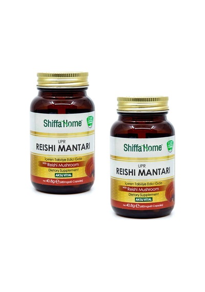 Aksuvital Shiffa Home Upr (Reishi ) 680 MG 60 Kap x 2 Adet