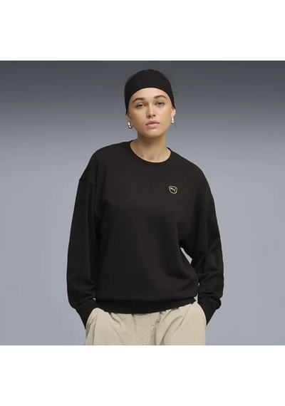 Puma Ess Elevated Comfort Crew Tr Siyah Kadın T-shirt