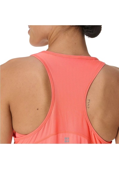 Sweaty Betty Sweaty Betty Breathe Easy Mesh Run Kadın Pembe Tank Top 9460