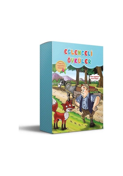 Eğlenceli Öyküler 8 Kitap Test Uygulama Etkinlikli Set Bizim Kupa
