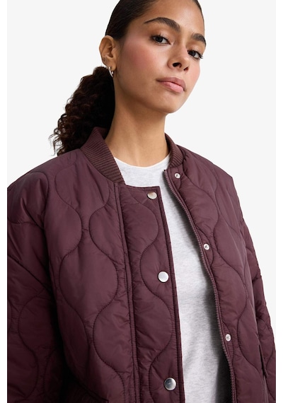 Defacto Su Geçirmez Regular Fit Çıtçıtlı Fermuarlı Kapitoneli Mont F2814ax25wnbr444 Bordo Defacto Su Geçirmez Regular Fit Çıtçıtlı Fermuarlı Kapitoneli Mont F2814ax25wnbr444 Bordo
