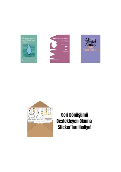 Everest Açıkhava 3 - Mikado Nun Çöpleri + Suçumuz Edebiyat + Şiir Yaşantısı - Şiir Yazıları + Okuma Sticker'ları