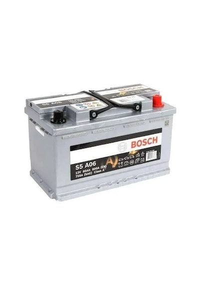 0092s5a060 - S5 80 Ah Agm - 800m. Akım A En / 80ah - Bosch