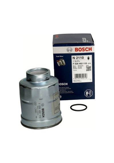 Bosch F026402110 Yakıt Filtresi 2339026140 Corolla Auris 1.4 D4d 2007-2018