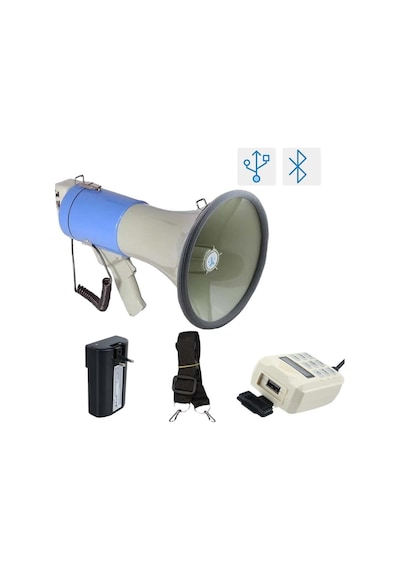 Lastvoice Mgf-250usb-bt Şarjlı Bluetooth Usb El Megafonu 250w