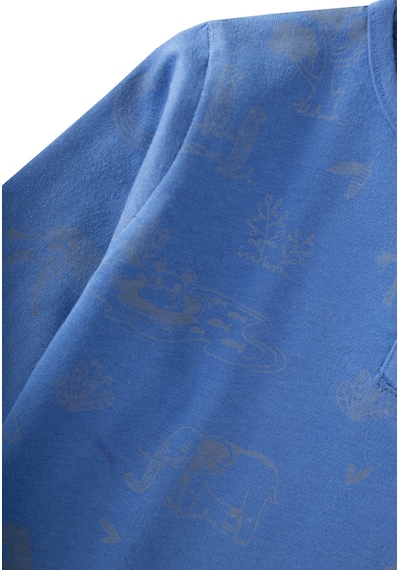 Cigit Pijama Takımı 1-5 Yaş Mavi
