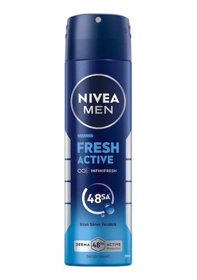 Nıvea Men Erkek Sprey Deodorant Fresh Active 150 Ml 3 Adet