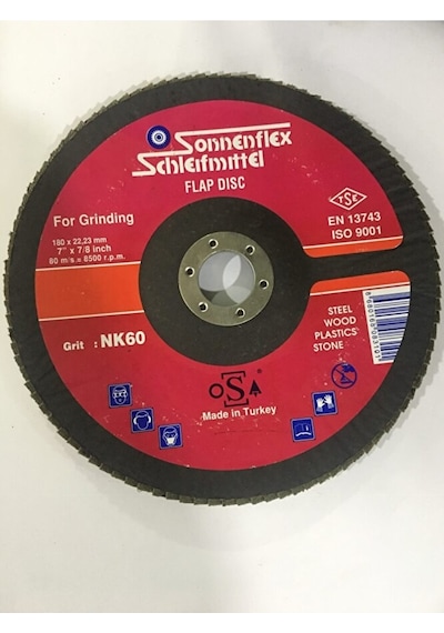 Sonnenflex 180x22.23 Flap Disk Nk60