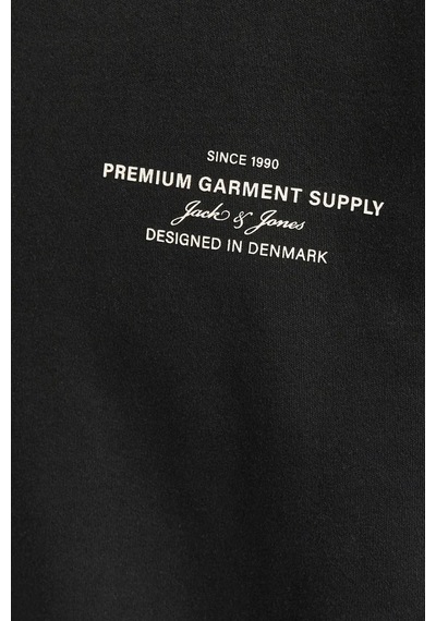 Jack & Jones Jprblachad Erkek Siyah Sweatshirt 12261386-black