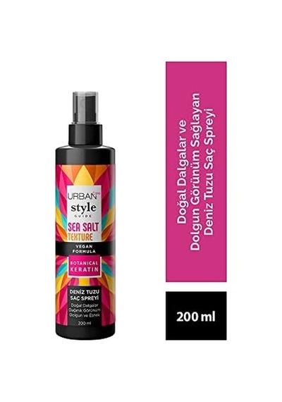 Style Guide Deniz Tuzu Etkili Doğal Dalga Sağlayan Saç Spreyi 200 Ml- Vegan