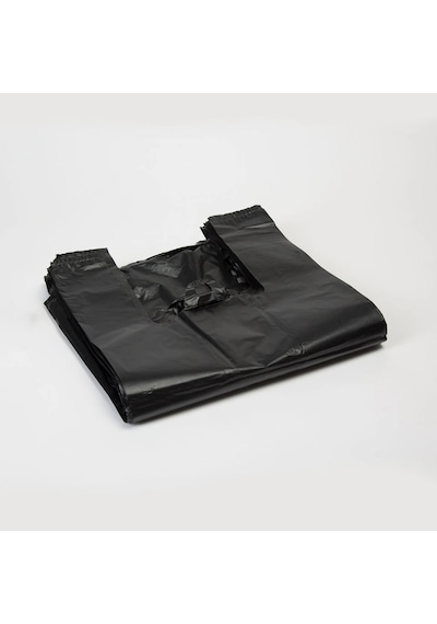 Siyah Atlet Poşet Büyük Boy 1 Kg 29x59cm