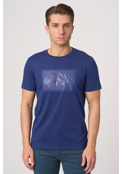 White Stone 2025-y 3115 Bisiklet Yaka Tshırt Navy NAVY