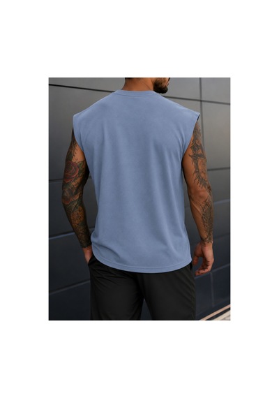 Cool Tarz Erkek Oversize Kolsuz Tişört %100 Pamuk California Baskılı Bisiklet Yaka Atlet Mavi Mavi Cool Tarz Erkek Oversize Kolsuz Tişört %100 Pamuk California Baskılı Bisiklet Yaka Atlet Mavi Mavi