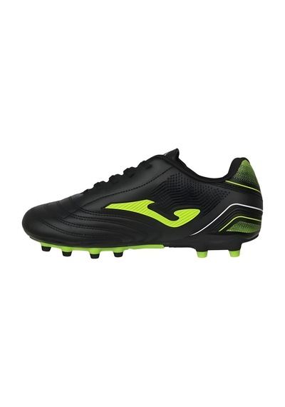 Joma Toledo Jr 2501 Black Fırm Ground Çocuk Krampon Ve Halı Saha Ayakkabısı Siyah