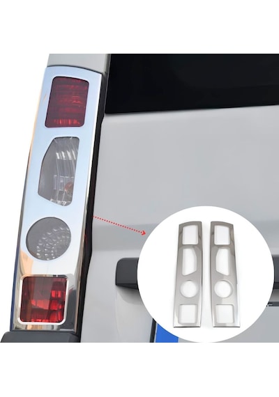 Ebal Otomotiv Fiat Ducato Krom ABS Stop Çerçevesi 2 Prç. 2006-2014 Arası