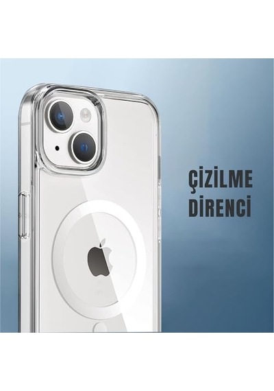 Manyetik Koruyucu Telefon Kılıfı Ip 14 6.1-şeffaf Diğer