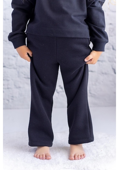 Zeyland Unisex Çocuk Basic Eşofman Altı - Siyah Siyah
