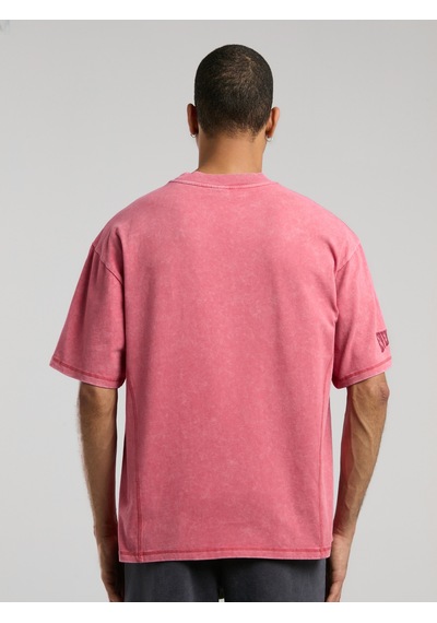 Everlast Ny Street Oversize Açık Kırmızı Erkek Tişört Kırmızı