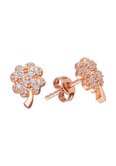 Glorria Gümüş Yonca Küpe N11.31290