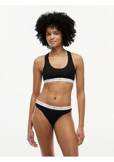 Tommy Hilfiger Kadın Astarsız Bralette- Uw0uw03820beh Siyah