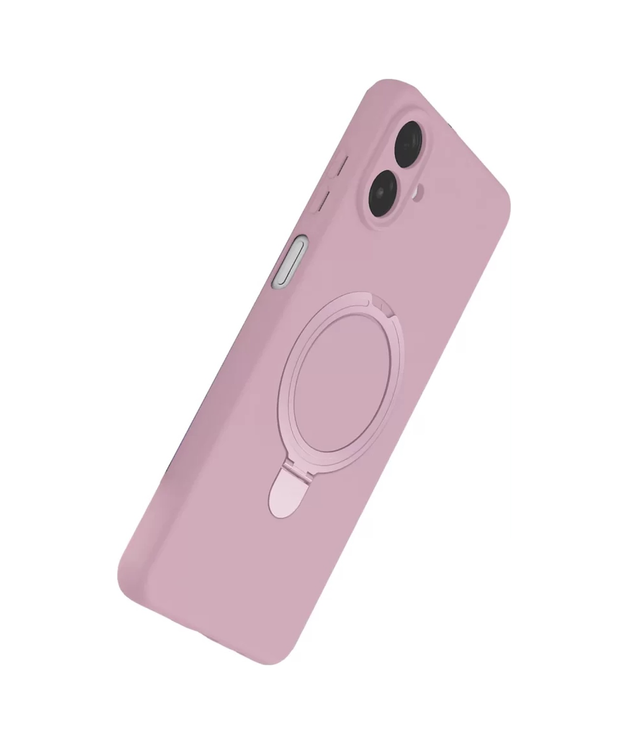 Newface Samsung Galaxy A07 4g Regal Magsafe Standlı Kapak - Açık Pembe