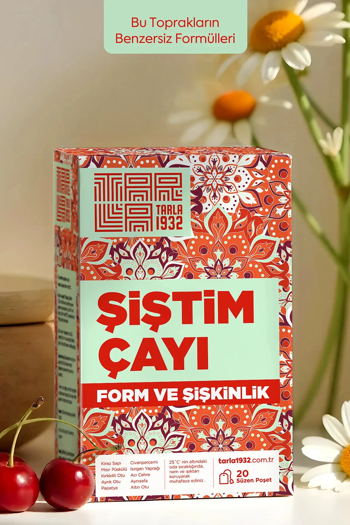 Tarla 1932 Şiştim Çayı- Yemek Sonrası İçin Özel Bitki leri - Sıfır Kimyasal