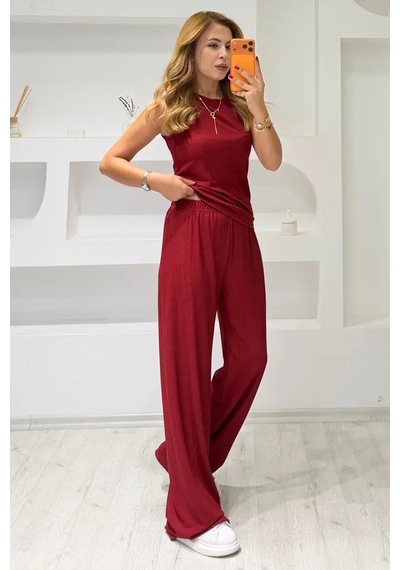 Fiolin Kolsuz Bürümcük Takım bordo