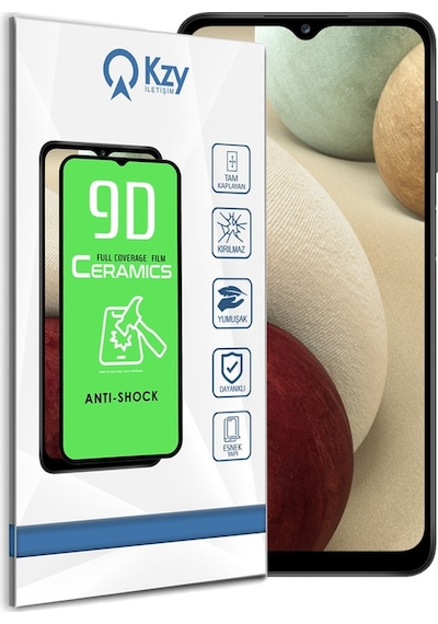 Samsung Uyumlu Galaxy A12 Tam Kaplayan Seramik Nano Esnek Ekran Koruyucu (488270146) 15 Tl Fark Ile Apple  iPhone Hızlı Şarj Kablosu