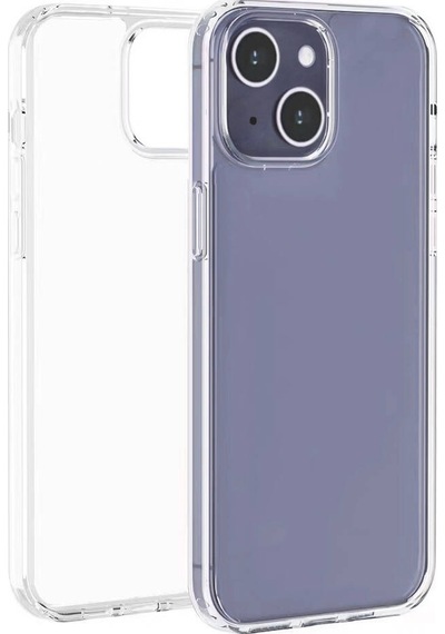 Kilifone - İphone 15 Uyumlu Kılıf Şeffaf Sert Droga Kapak - Renksiz - T30137