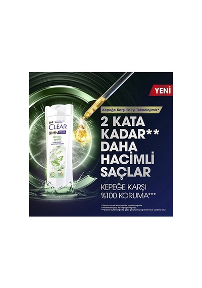 2 Adet Clear Women Bitkisel Sentez Şampuan 350 Ml